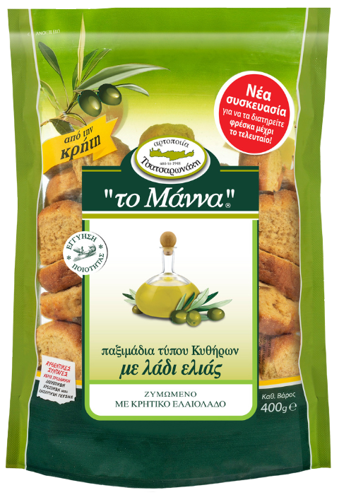 Veteskorpor "To Manna" 400g Tsatsaronakis