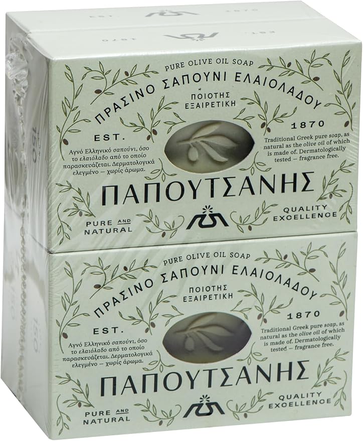 Olivtvål 125g Papoutsanis
