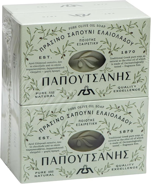 Olivtvål 125g Papoutsanis