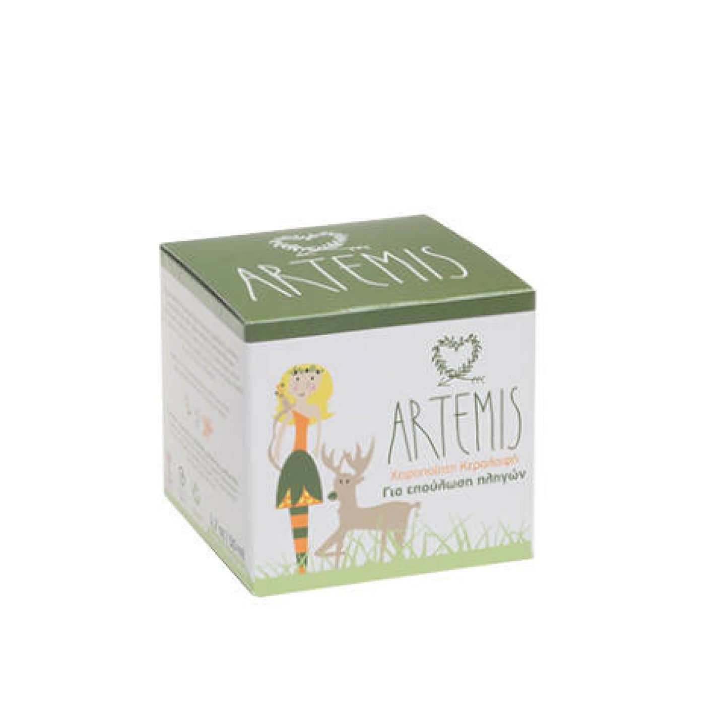 Handgjord bivaxkräm för sårläkning 50ml "Artemis"