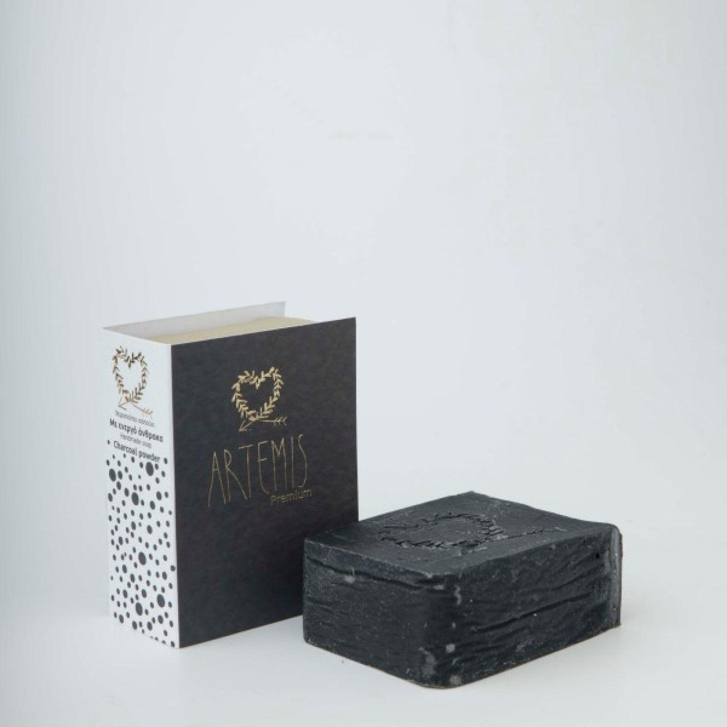 Handmade soap Charcoal powder "Artemis"
