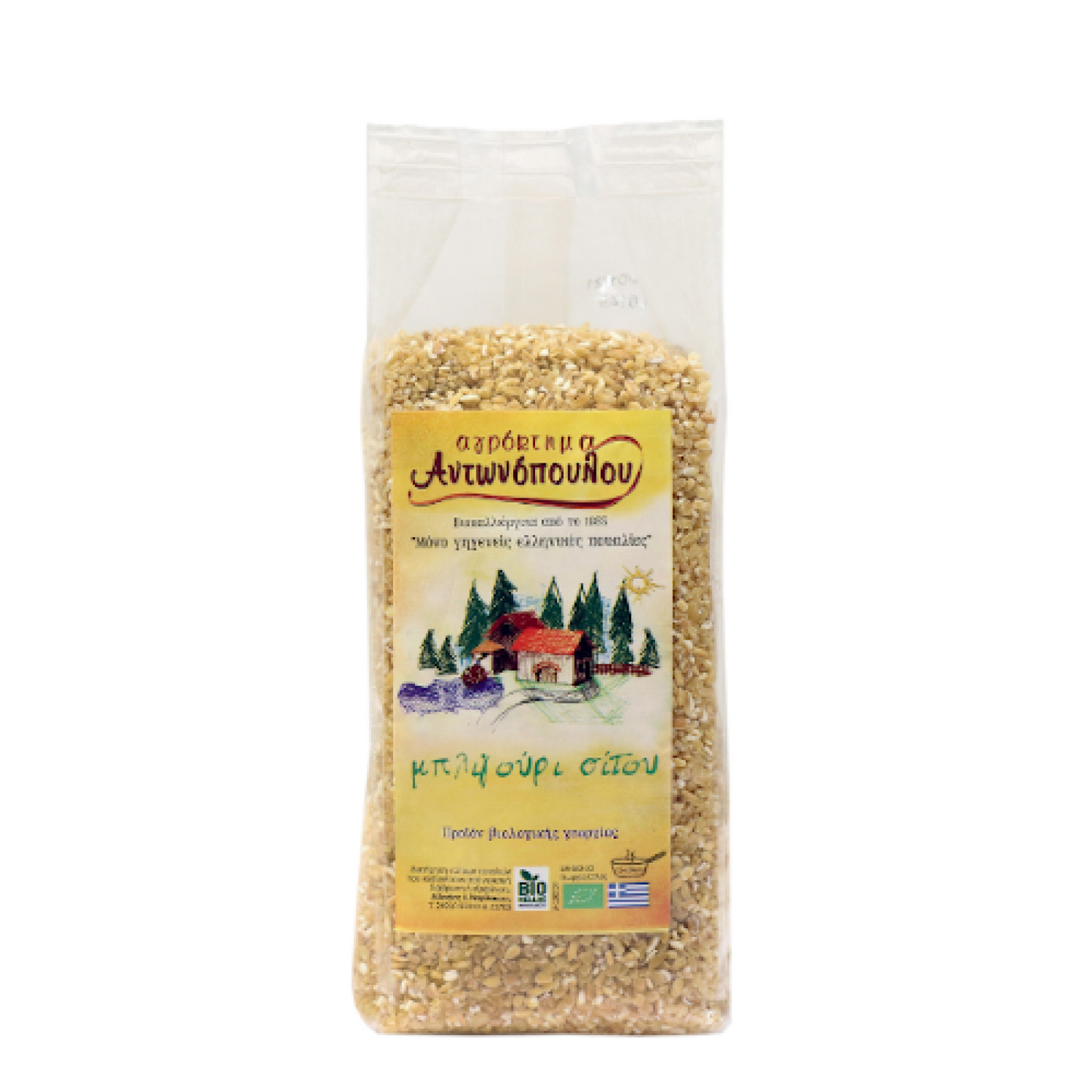 Ekologisk bulgur 500g "Antonopoulou gård"