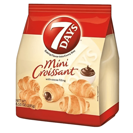 Mini croissants med choklad fyllning 103g 7DAYS