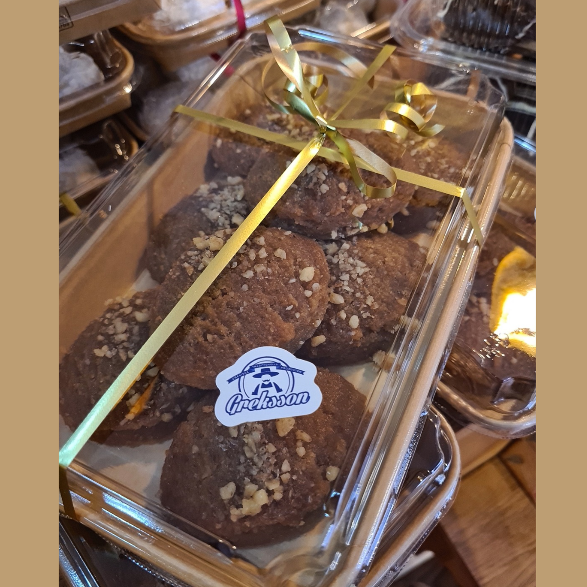 Grekiska Honungskakor "Melomakárona" 450g