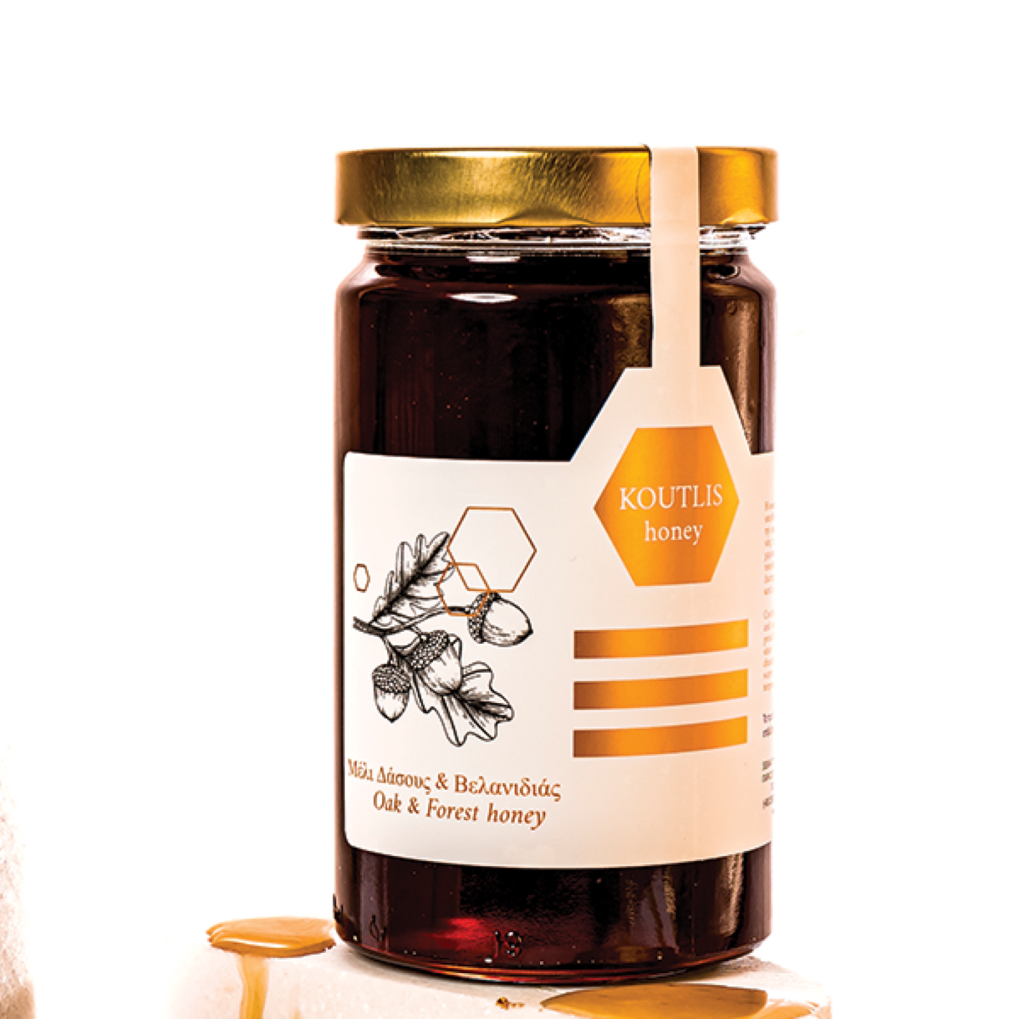 Skogs-och ekhonung 450g från Tassos "Koutlis Honey"